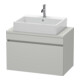 Duravit Waschtischunterschrank Com DuraStyle 80x47,8cm, betongr ma, f Kons, 1 Auszug-1