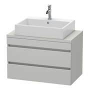 Duravit Waschtischunterschrank Com DuraStyle 80x47,8cm, betongr ma, f Kons, 2 Schub.