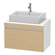 Duravit Waschtischunterschrank Com DuraStyle 80x47,8cm, E na/we ma, f Kons, 1 Ausz.