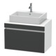 Duravit Waschtischunterschrank Com DuraStyle 80x47,8cm, gra m/we ma, f Kons, 1 Ausz.-1