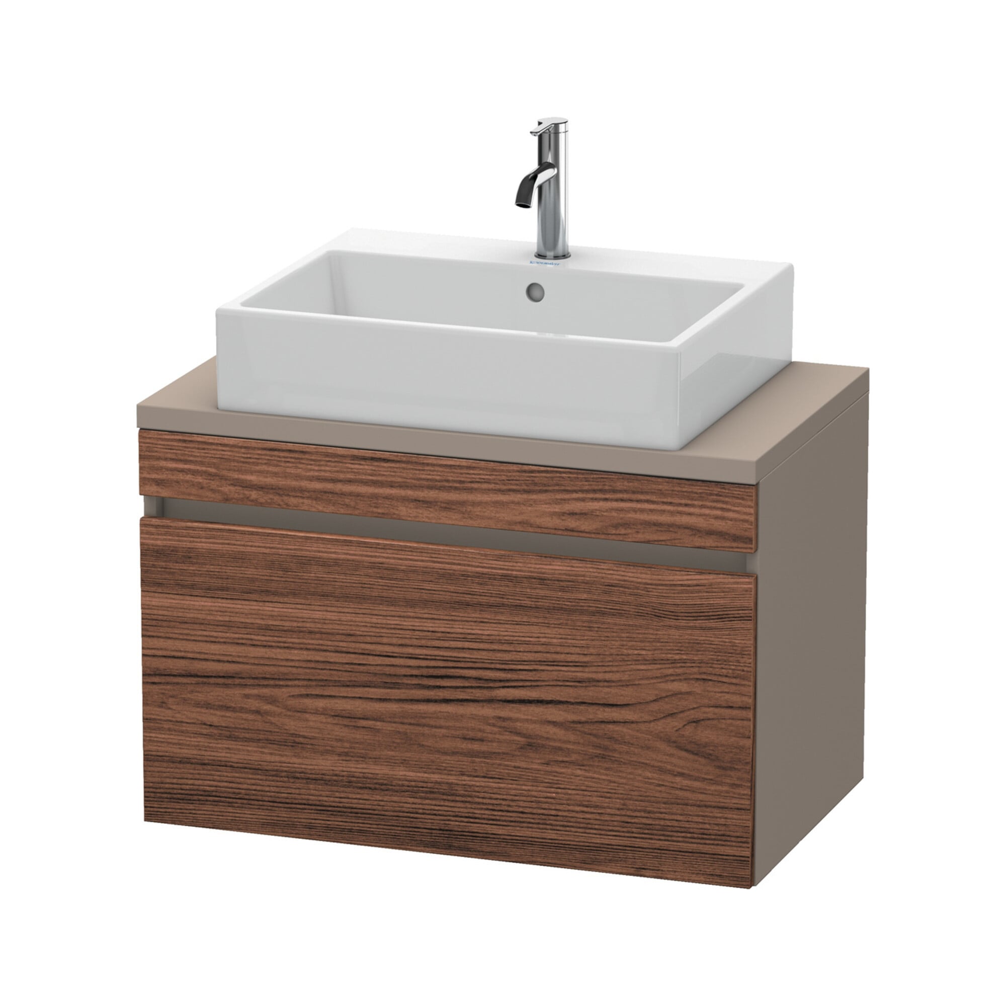Duravit Waschtischunterschrank Com DuraStyle 80x47,8cm, N dk/b ma, f Kons, 1 Ausz.