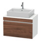 Duravit Waschtischunterschrank Com DuraStyle 80x47,8cm, N dk/we ma, f Kons, 1 Ausz.-1