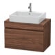 Duravit Waschtischunterschrank Com DuraStyle 80x47,8cm, Nussb dkl., f Kons, 1 Auszug-1