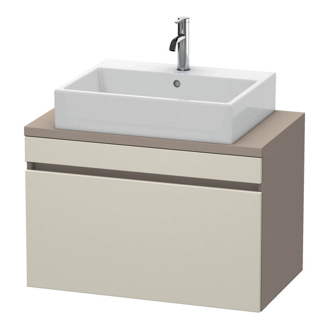 Duravit Waschtischunterschrank Com DuraStyle 80x47,8cm, tau/bas ma, f Kons, 1 Auszug