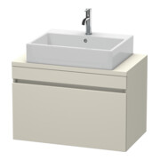 Duravit Waschtischunterschrank Com DuraStyle 80x47,8cm, taupe, für Konsole, 1 Auszug-1