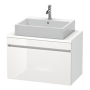 Duravit Waschtischunterschrank Com DuraStyle 80x47,8cm, w hgl/we ma, f Kons, 1 Ausz.