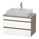 Duravit Waschtischunterschrank Com DuraStyle 80x47,8cm, w m/bas ma, f Kons, 2 Schub.-1