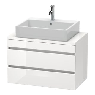 Duravit Waschtischunterschrank Com DuraStyle 80x47,8cm, we. hgl, f Kons, 2 Schub.