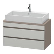 Duravit Waschtischunterschrank Com DuraStyle 90x47,8cm, betg/ba ma, f Kons, 2 Schub.