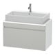 Duravit Waschtischunterschrank Com DuraStyle 90x47,8cm, betgr/we ma, f Kons, 1 Ausz.-1