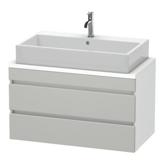 Duravit Waschtischunterschrank Com DuraStyle 90x47,8cm, betgr/we ma, f Kons, 2 Schub.