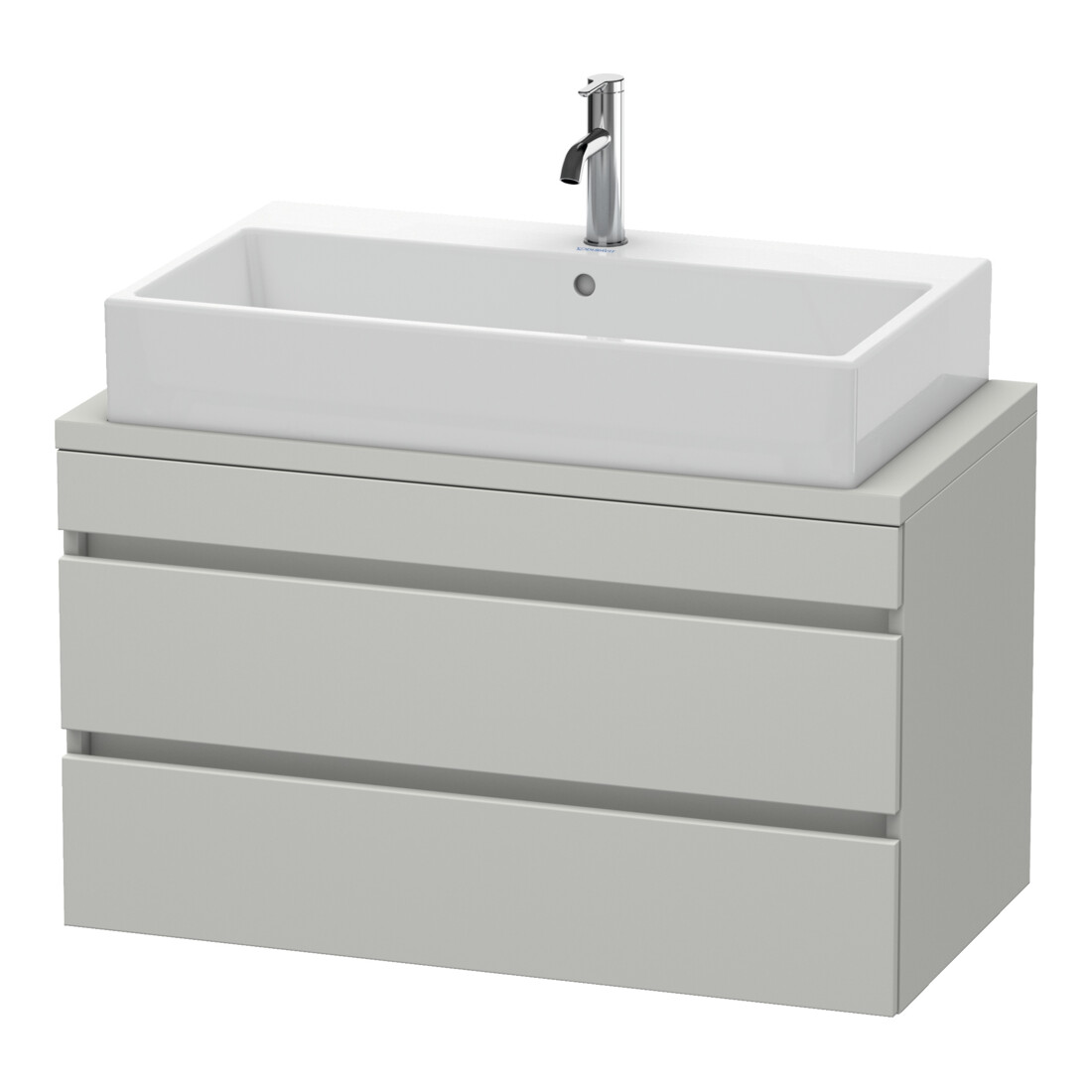 Duravit Waschtischunterschrank Com DuraStyle 90x47,8cm, betongr ma, f Kons, 2 Schub.