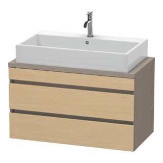 Duravit Waschtischunterschrank Com DuraStyle 90x47,8cm, Ei nat/b ma, f Kons, 2 Schub.