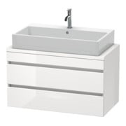 Duravit Waschtischunterschrank Com DuraStyle 90x47,8cm, Ei nat/b ma, f Kons, 2 Schub.-3