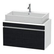 Duravit Waschtischunterschrank Com DuraStyle 90x47,8cm, Ei sw/we ma, f Kons, 1 Auszug