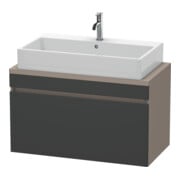 Duravit Waschtischunterschrank Com DuraStyle 90x47,8cm, gra m/bas ma, f Kons, 1 Ausz.