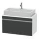 Duravit Waschtischunterschrank Com DuraStyle 90x47,8cm, gra m/we ma, f Kons, 1 Ausz.-1