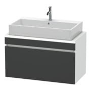Duravit Waschtischunterschrank Com DuraStyle 90x47,8cm, gra m/we ma, f Kons, 1 Ausz.