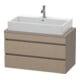 Duravit Waschtischunterschrank Com DuraStyle 90x47,8cm, lei/ba ma, f Kons, 2 Schub.-1