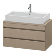 Duravit Waschtischunterschrank Com DuraStyle 90x47,8cm, lei, f Konsole, 2 Schubkästen