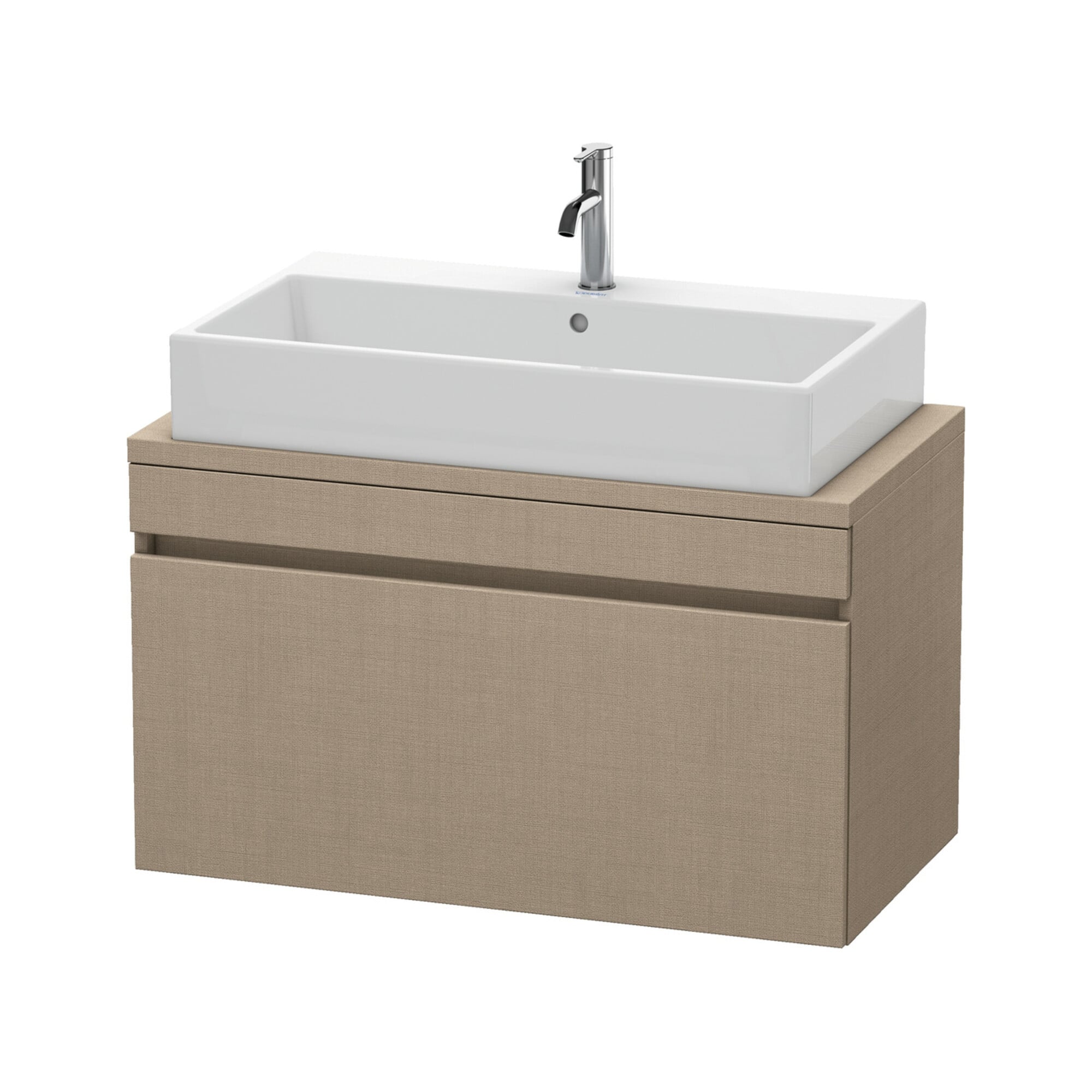 Duravit Waschtischunterschrank Com DuraStyle 90x47,8cm, leinen, für Konsole, 1 Auszug