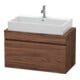 Duravit Waschtischunterschrank Com DuraStyle 90x47,8cm, Nussb dkl., f Kons, 1 Auszug-1
