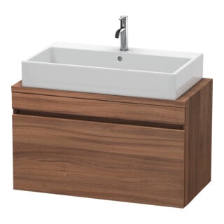 Duravit Waschtischunterschrank Com DuraStyle 90x47,8cm, Nussb Nat, f Kons, 1 Auszug