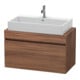 Duravit Waschtischunterschrank Com DuraStyle 90x47,8cm, Nussb Nat, f Kons, 1 Auszug-1