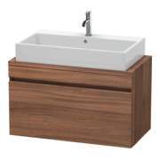 Duravit Waschtischunterschrank Com DuraStyle 90x47,8cm, Nussb Nat, f Kons, 1 Auszug