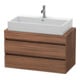 Duravit Waschtischunterschrank Com DuraStyle 90x47,8cm, Nussb Nat, f Kons, 2 Schub.-1