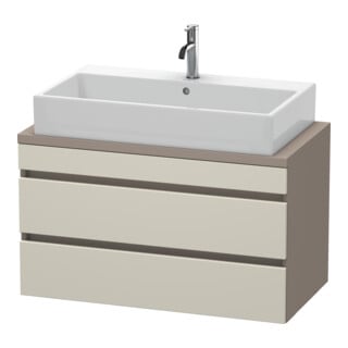Duravit Waschtischunterschrank Com DuraStyle 90x47,8cm, tau/bas ma, f Kons, 2 Schub.
