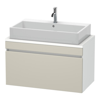 Duravit Waschtischunterschrank Com DuraStyle 90x47,8cm, tau/we ma, f Kons, 1 Auszug