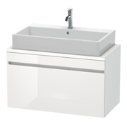 Duravit Waschtischunterschrank Com DuraStyle 90x47,8cm, w hgl/we ma, f Kons, 1 Ausz.