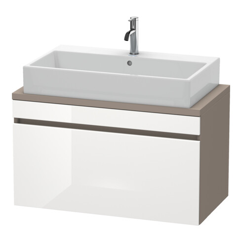 Duravit Waschtischunterschrank Com DuraStyle 90x47,8cm, we. hg/b ma, f Kons, 1 Auszug