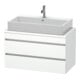 Duravit Waschtischunterschrank Com DuraStyle 90x47,8cm, we. ma, f Kons, 2 Schubkästen-1