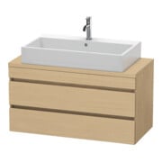 Duravit Waschtischunterschrank Comp DuraStyle 100x47,8cm, Ei Nat, f Kons, 2 Schubk.