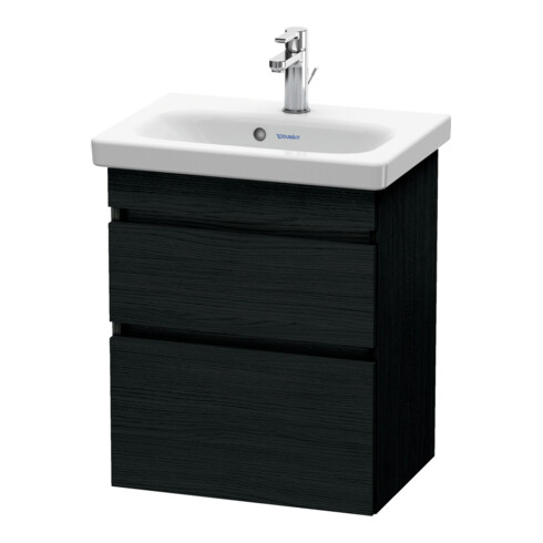 Duravit Waschtischunterschrank Comp DuraStyle 50x36,8cm, Ei sw, 2 Schubk., wandhängend