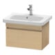 Duravit Waschtischunterschrank Comp DuraStyle 58x36,8cm, Eiche natur, 1 Auszug-1