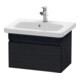 Duravit Waschtischunterschrank Comp DuraStyle 58x36,8cm, Eiche schwarz, 1 Auszug-1