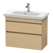 Duravit Waschtischunterschrank Comp DuraStyle 73x36,8cm, Ei Nat, 2 Schubk., wandhängend