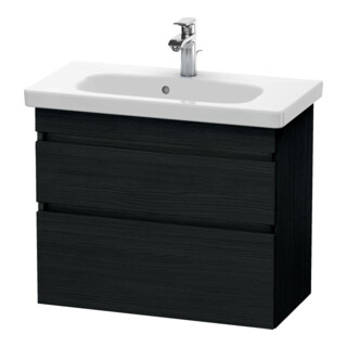 Duravit Waschtischunterschrank Comp DuraStyle 73x36,8cm, Ei sw, 2 Schubk., wandhängend