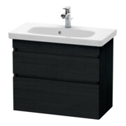 Duravit Waschtischunterschrank Comp DuraStyle 73x36,8cm, Ei sw, 2 Schubk., wandhängend