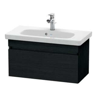 Duravit Waschtischunterschrank Comp DuraStyle 73x36,8cm, Eiche schwarz, 1 Auszug