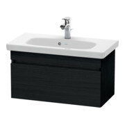 Duravit Waschtischunterschrank Comp DuraStyle 73x36,8cm, Eiche schwarz, 1 Auszug