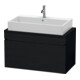 Duravit Waschtischunterschrank Comp DuraStyle 90x47,8cm, Ei sw, für Konsole, 1 Auszug-1