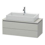 Duravit Waschtischunterschrank Compact L-Cube 102x47,7cm, betongr ma, f Kons, 2 Schub.