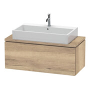 Duravit Waschtischunterschrank Compact L-Cube 102x47,7cm, Ei marm., f Kons, 1 Auszug