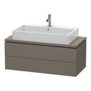 Duravit Waschtischunterschrank Compact L-Cube 102x47,7cm, f G s-matt, f Kons, 2 Schub.