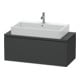 Duravit Waschtischunterschrank Compact L-Cube 102x47,7cm, graph ma, f Kons, 1 Auszug-1