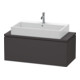 Duravit Waschtischunterschrank Compact L-Cube 102x47,7cm, graph matt, f Kons, 1 Auszug-1